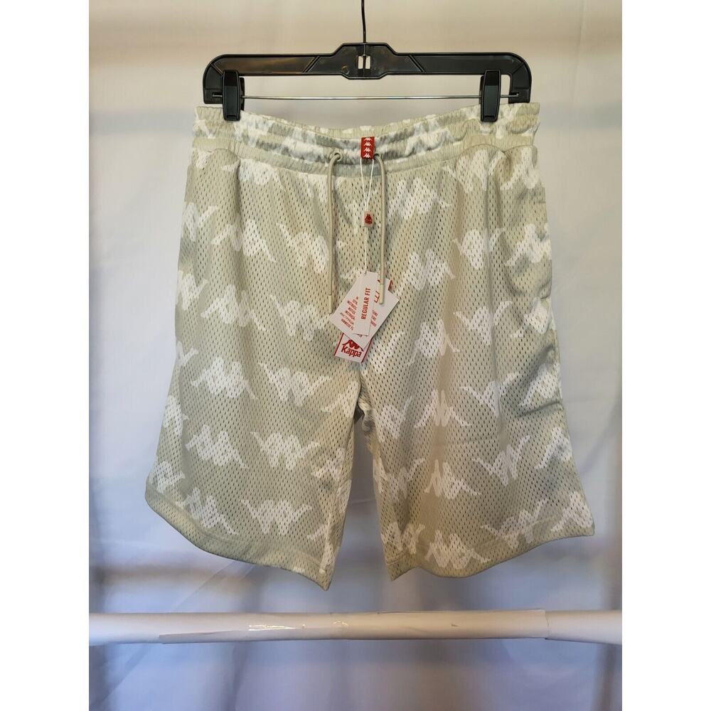 KAPPA AUTHENTIC CORDAE SHORTS - GREY SIZE XL